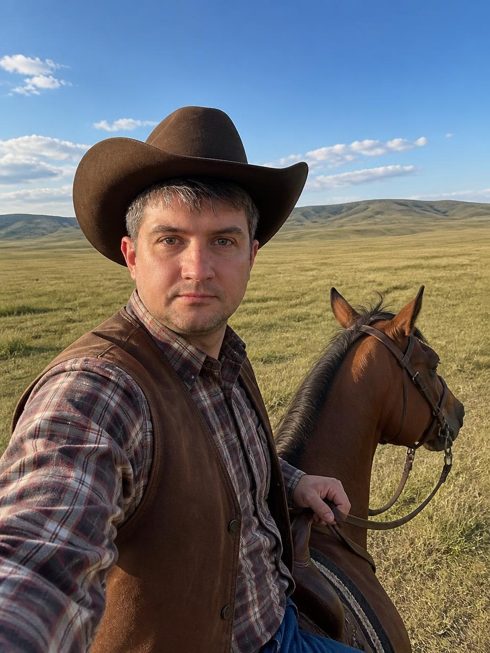 AI Wild West themed transformation example